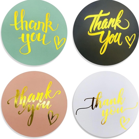 60pc SET!! 30 - 10x13 PolyMailers PLUS 30 Self Adhesive Thank You Sticke… - Picture 5 of 8